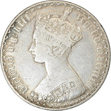 Coin, Great Britain, Victoria, Florin, Two Shillings, 1866, London, VF(20-25)