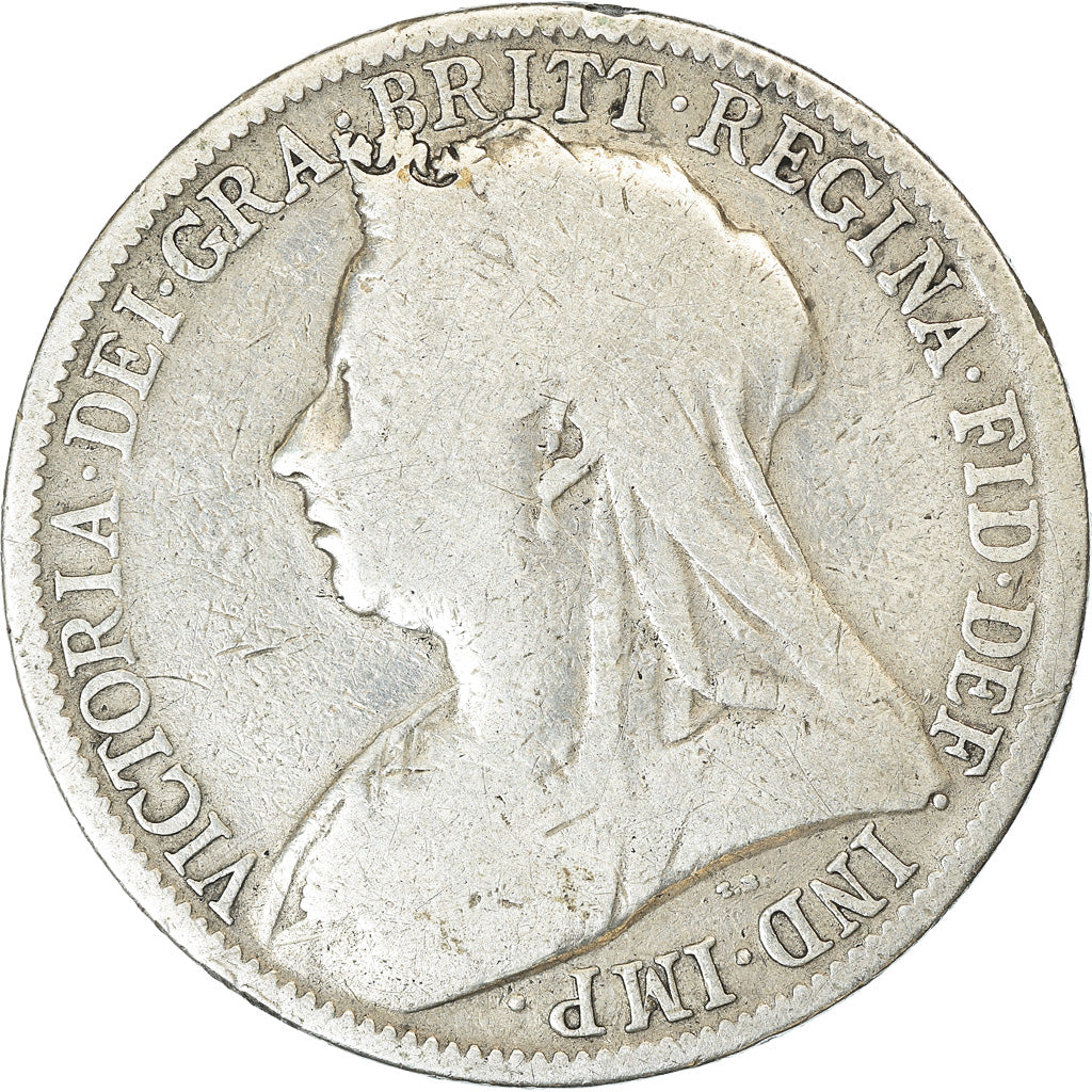 Munten, Groot Bretagne, Victoria, Florin, Two Shillings, 1900, London, ZG+