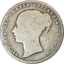 Coin, Great Britain, Victoria, Shilling, 1860, VG(8-10), Silver, KM:734.1
