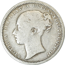 Coin, Great Britain, Victoria, Shilling, 1873, VF(30-35), Silver, KM:734.2
