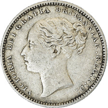 Coin, Great Britain, Victoria, Shilling, 1884, EF(40-45), Silver, KM:734.4