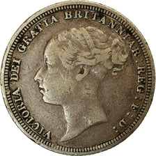 Coin, Great Britain, Victoria, 6 Pence, 1881, EF(40-45), Silver, KM:757