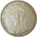 Moneda, Gran Bretaña, Victoria, 6 Pence, 1889, MBC, Plata, KM:760