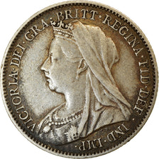 Coin, Great Britain, Victoria, 6 Pence, 1900, EF(40-45), Silver, KM:779
