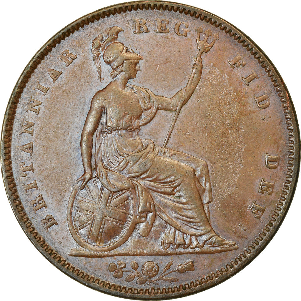 Monnaie, Grande-Bretagne, Victoria, Penny, 1841, TTB+, Cuivre, KM:739