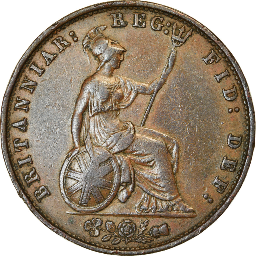 Coin, Great Britain, Victoria, 1/2 Penny, 1857, EF(40-45), Copper, KM:726