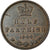Munten, Groot Bretagne, Victoria, 1/2 Farthing, 1844, ZF, Koper, KM:738