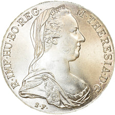 Monnaie, Autriche, Joseph II, Thaler, 1780, Vienna, Refrappe, SUP+, Argent