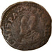 Moneta, Francja, Franche-Comté, Philipp II of Spain, 2 Deniers, 1589, Dole