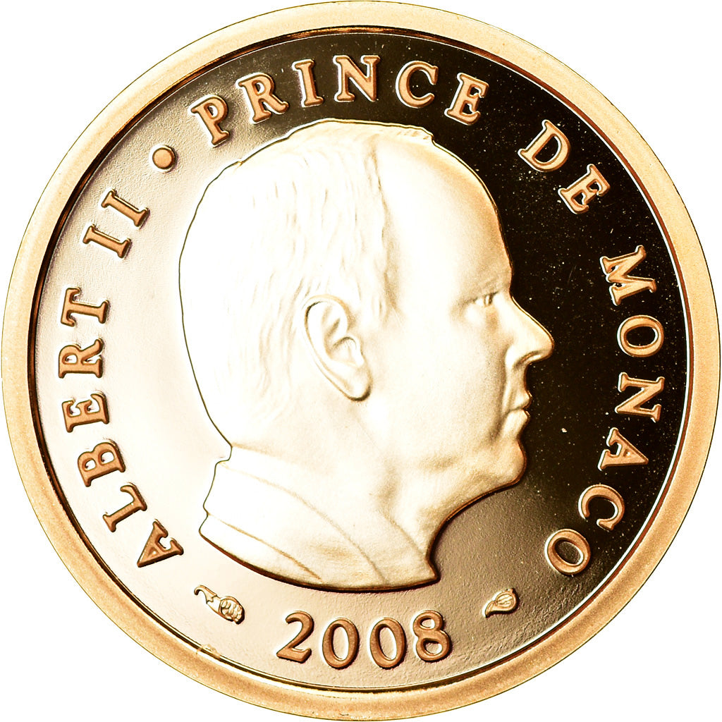 Monaco, 20 Euro, 2008, FDC, Oro, KM:198