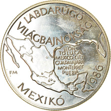 Coin, Hungary, 100 Forint, Szaz, 1986, MS(63), Copper-Nickel-Zinc, KM:647