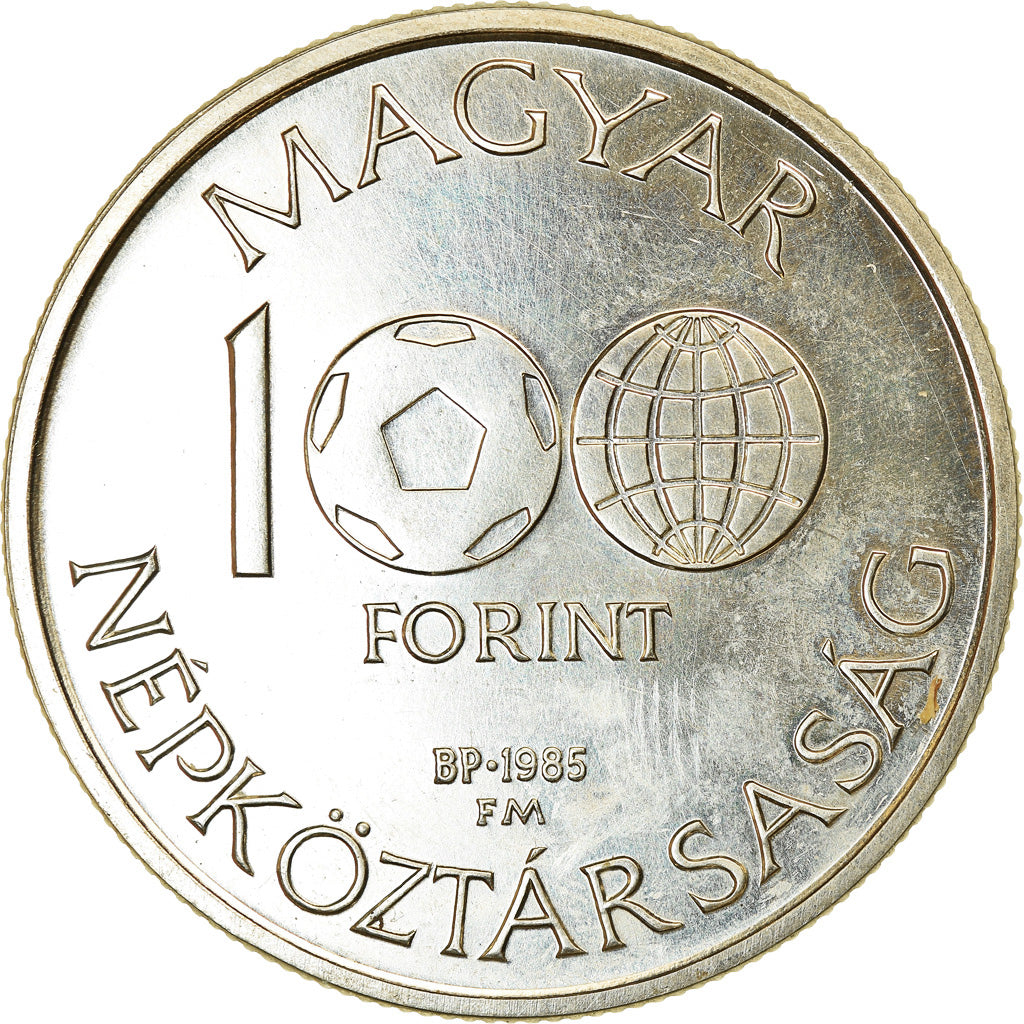 Moneta, Ungheria, 100 Forint, Szaz, 1986, SPL, Rame-nichel-zinco, KM:647