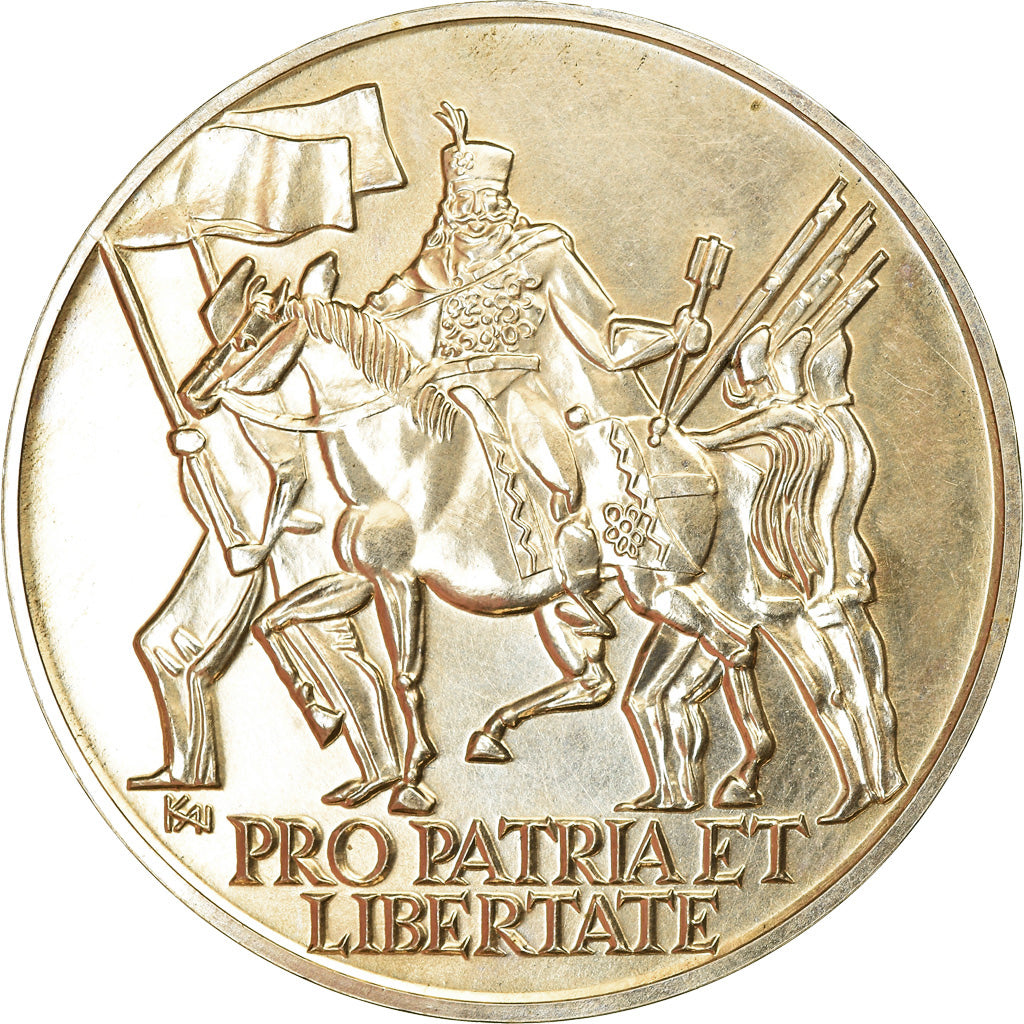 Coin, Hungary, 200 Forint, Ketszaz, 1976, MS(65-70), Silver, KM:606