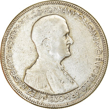 Coin, Hungary, 5 Pengö, 1930, Budapest, VF(30-35), Silver, KM:512.1