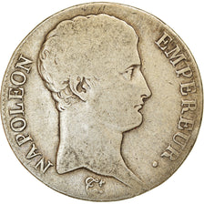 Coin, France, Napoléon I, 5 Francs, 1806, Strasbourg, VF(20-25), Silver