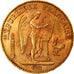 Moneta, Francja, Génie, 20 Francs, 1893, Paris, AU(55-58), Złoto, KM:825