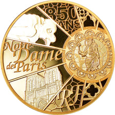 France, Monnaie de Paris, 50 Euro, Unesco - Notre-Dame, 2013, MS(65-70), Gold