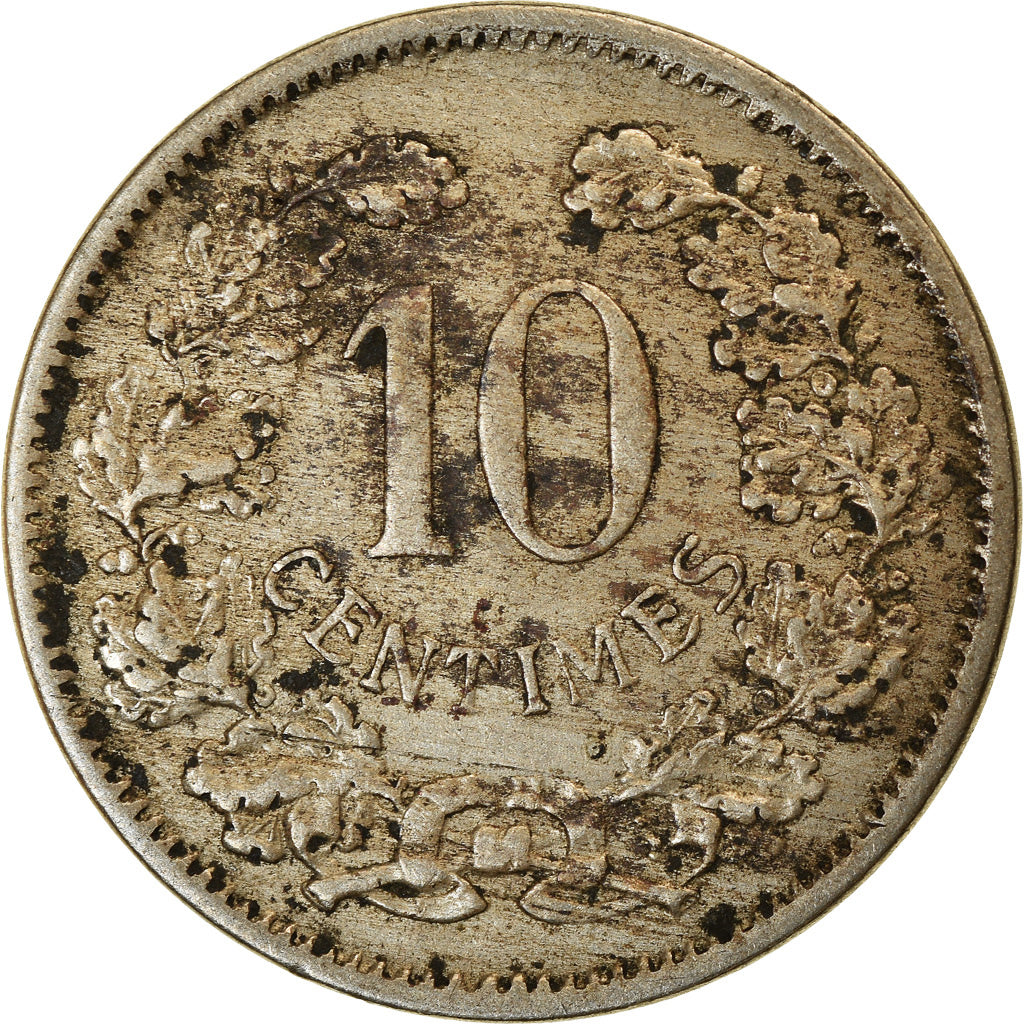 Coin, Luxembourg, Adolphe, 10 Centimes, 1901, AU(50-53), Copper-nickel, KM:25