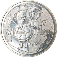 Moneta, Francja, Franc, 1997, MS(65-70), Srebro, KM:1211