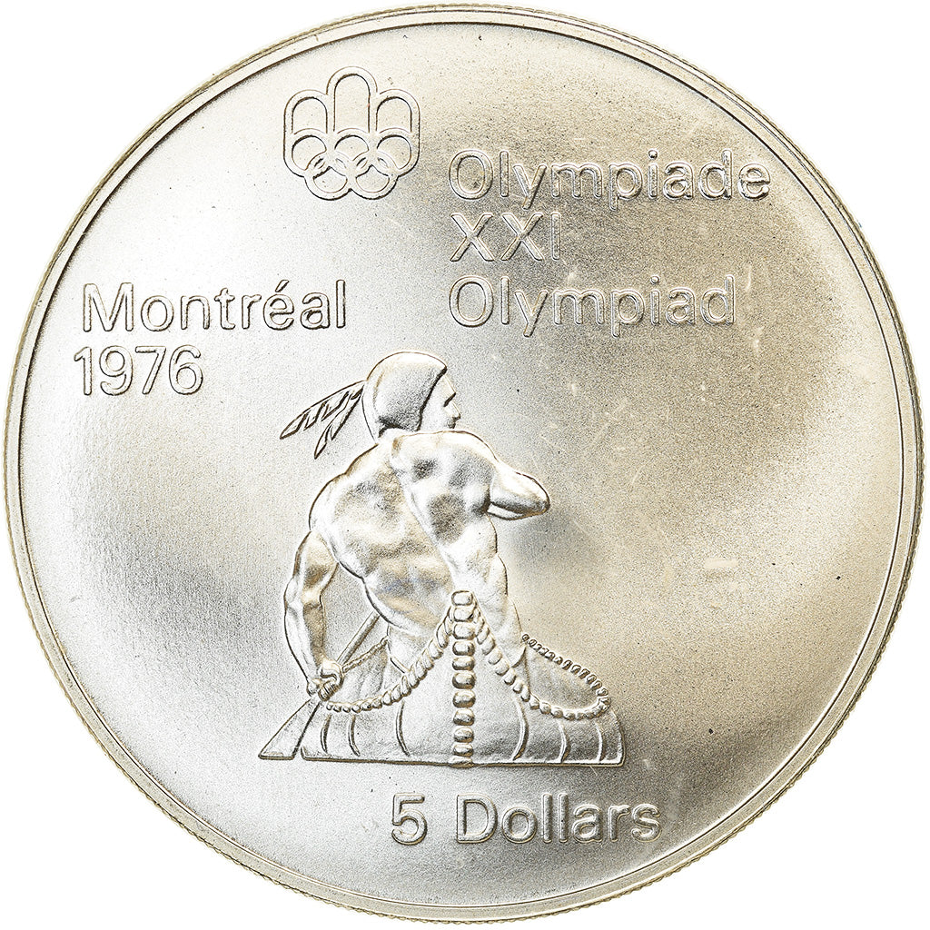 Coin, Canada, Elizabeth II, 5 Dollars, 1974, Royal Canadian Mint, Ottawa