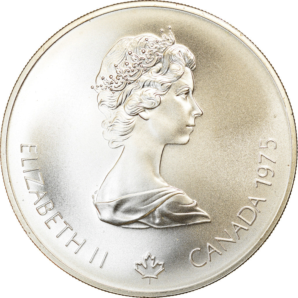 Coin, Canada, Elizabeth II, 5 Dollars, 1975, Royal Canadian Mint, Ottawa