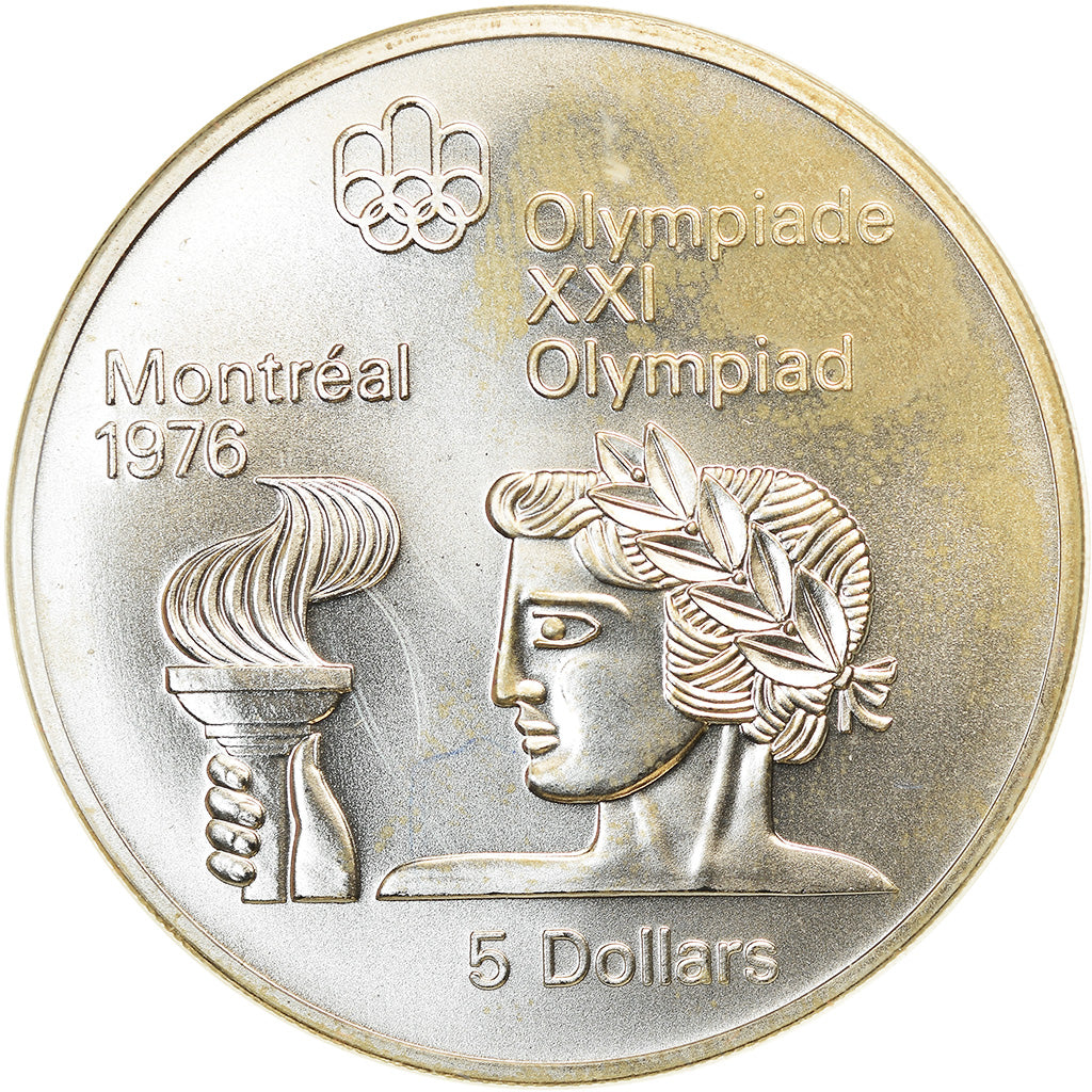 Coin, Canada, Elizabeth II, 5 Dollars, 1974, Royal Canadian Mint, Ottawa