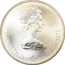 Coin, Canada, Elizabeth II, 5 Dollars, 1975, Royal Canadian Mint, Ottawa