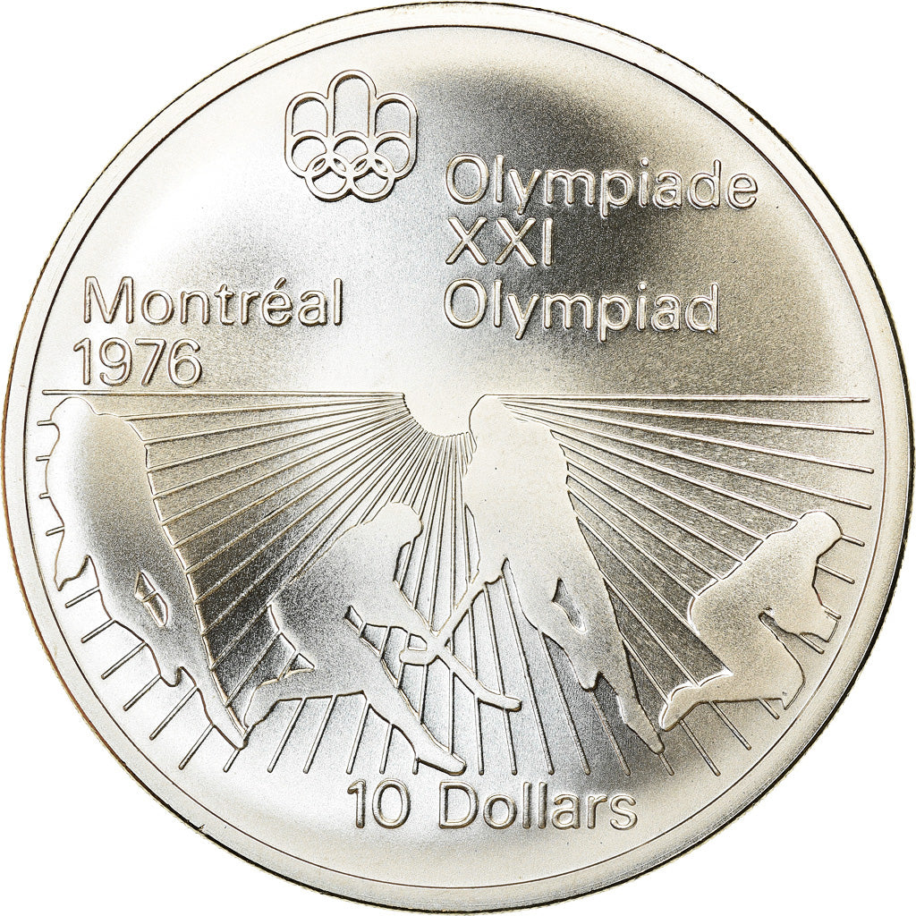 Coin, Canada, Elizabeth II, 10 Dollars, 1976, Royal Canadian Mint, Ottawa