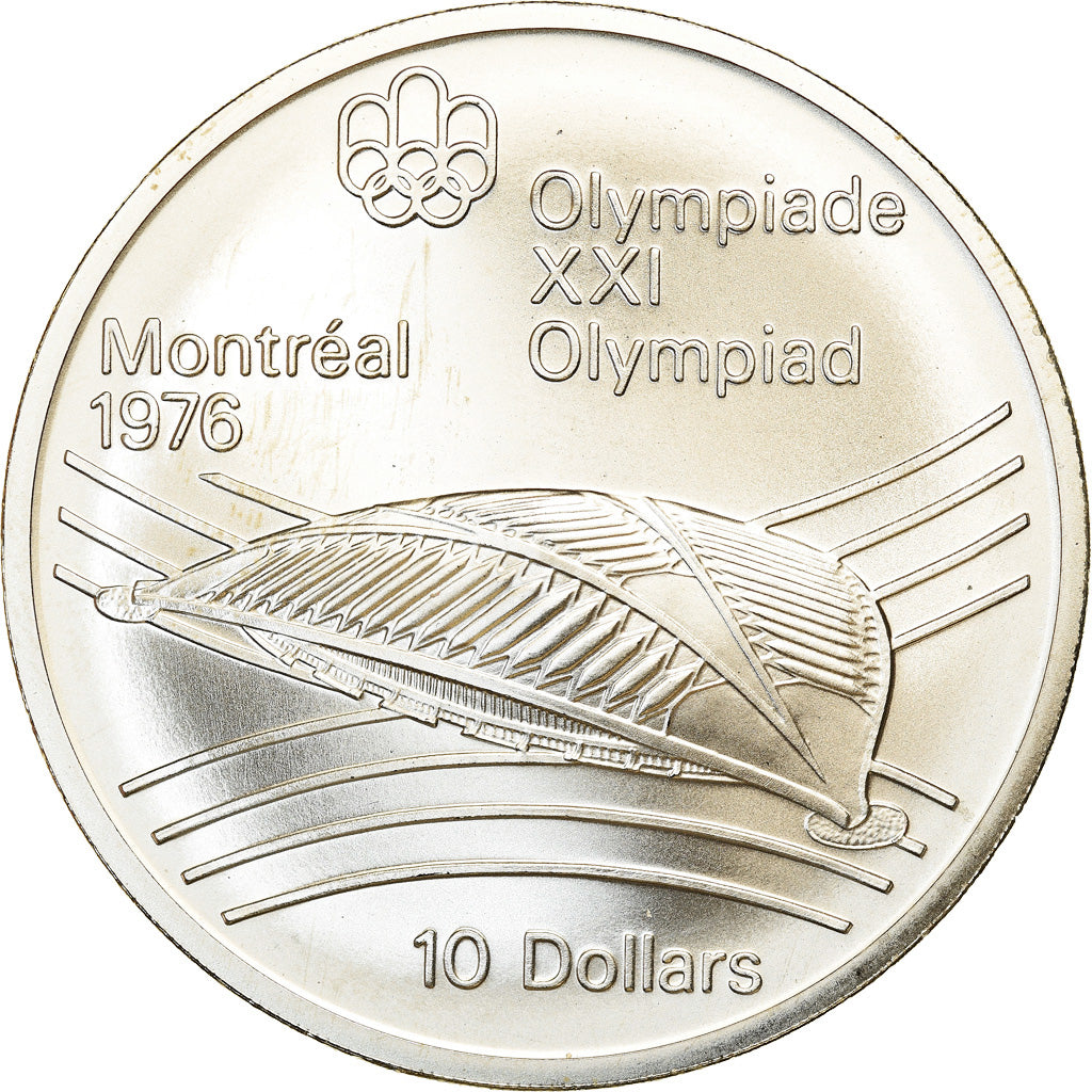 Coin, Canada, Elizabeth II, 10 Dollars, 1976, Royal Canadian Mint, Ottawa
