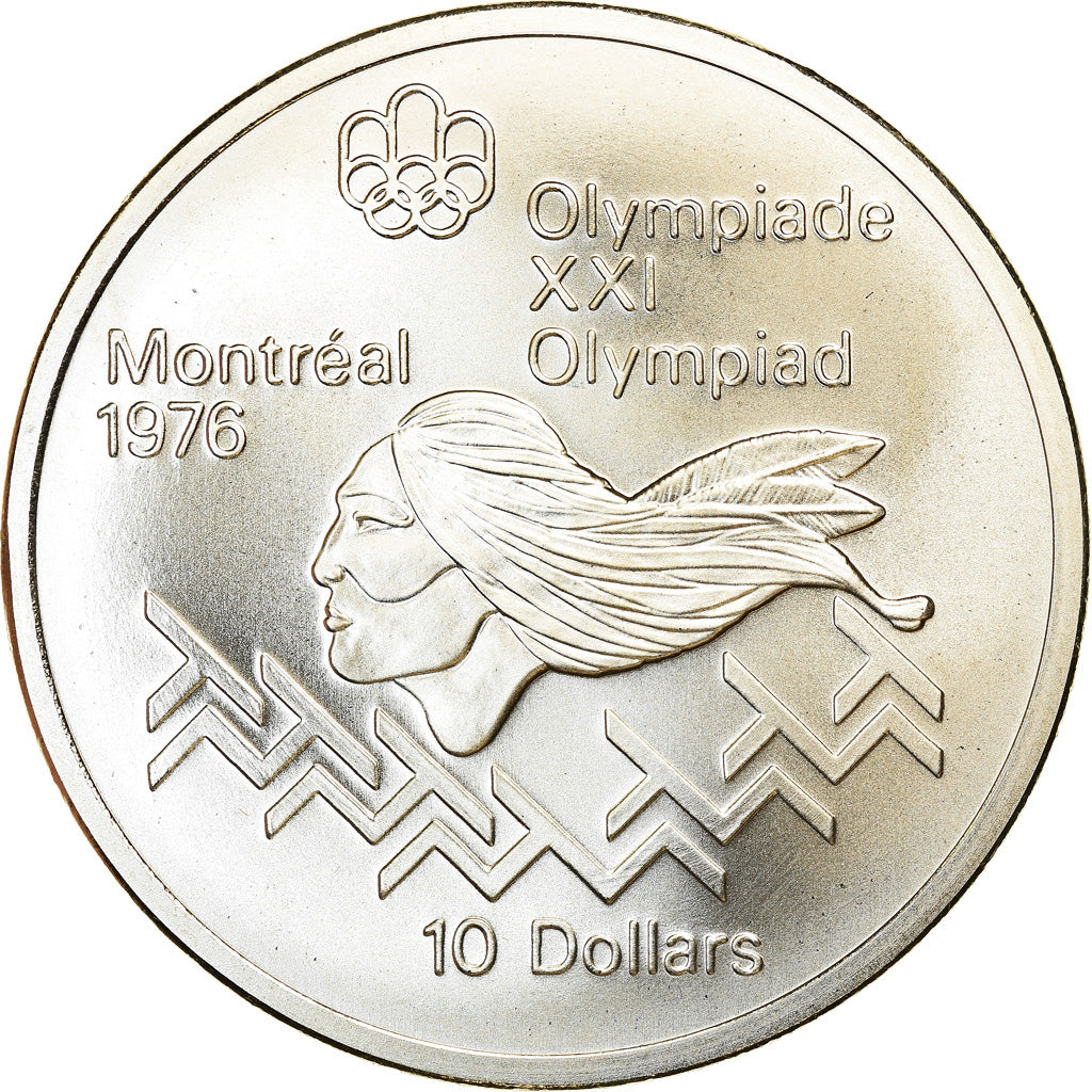 Coin, Canada, Elizabeth II, 10 Dollars, 1975, Royal Canadian Mint, Ottawa