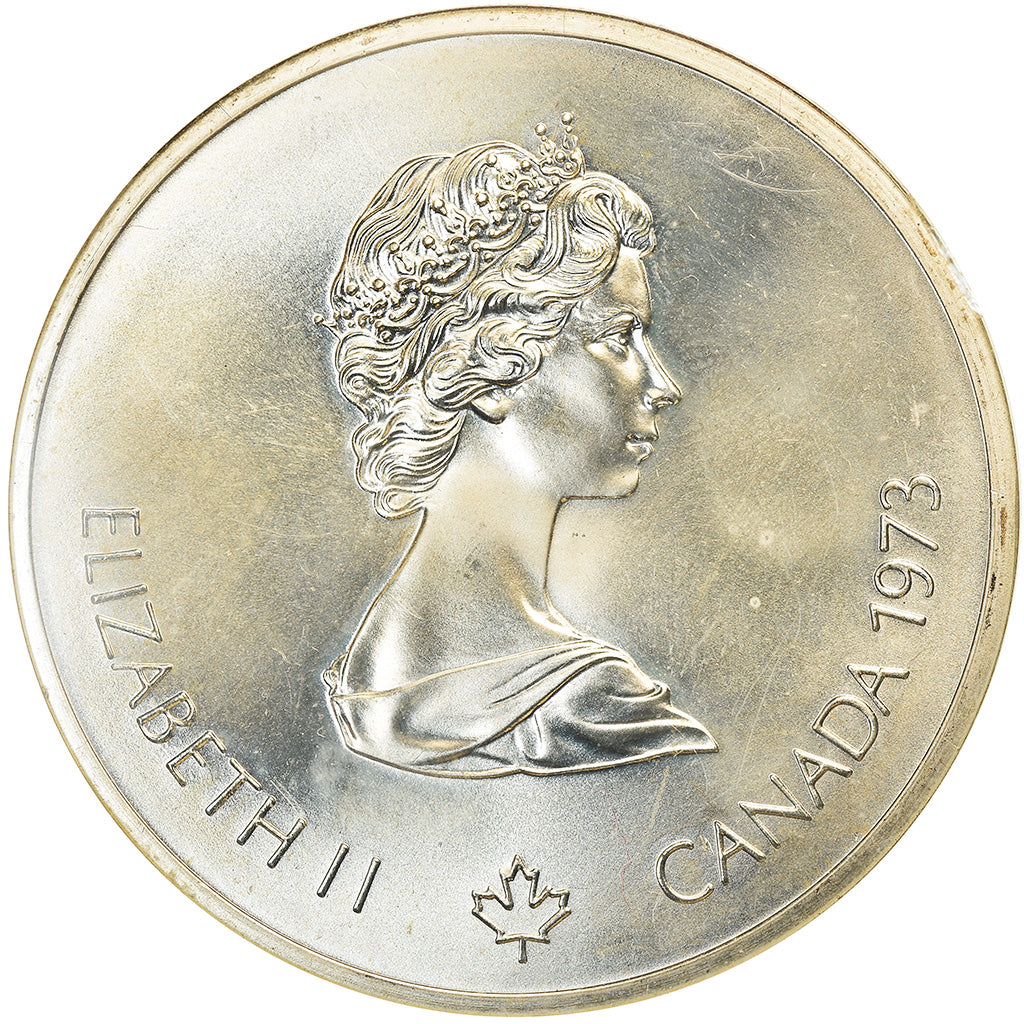Moneta, Canada, Elizabeth II, 10 Dollars, 1973, Royal Canadian Mint, Ottawa
