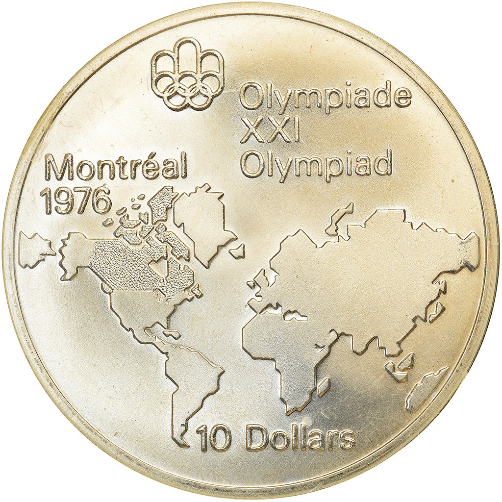 Moneta, Canada, Elizabeth II, 10 Dollars, 1973, Royal Canadian Mint, Ottawa