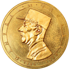 France, Medal, Mémorial du Général de Gaulle, 1972, Gold, MS(65-70)