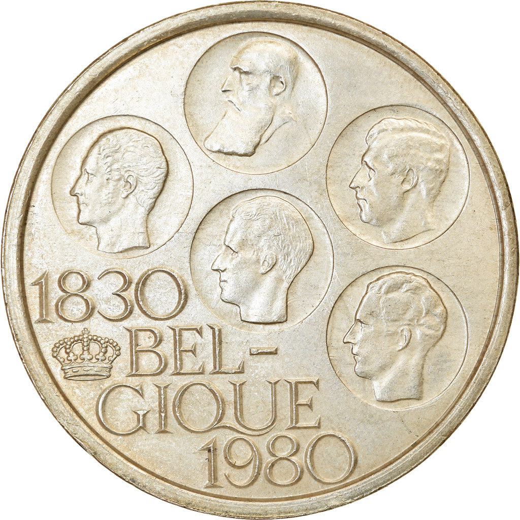 Monnaie, Belgique, 500 Francs, 500 Frank, 1980, Bruxelles, SUP, Silver Clad