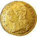 Moeda, França, Louis XVI, Louis d'or à la tête nue, Louis d'Or, 1788, Lyon
