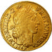 Munten, Frankrijk, Louis XIV, Louis d'or au buste juvénile, tête laurée