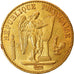 Moeda, França, Génie, 20 Francs, 1875, Paris, AU(50-53), Dourado, KM:825