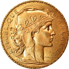 Monnaie, France, Marianne, 20 Francs, 1914, SUP+, Or, Gadoury:1064a, KM:857
