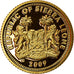 Moneta, Sierra Leone, Mickael Jackson, 4 Dollars, 2009, Proof, FDC, Oro