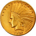 Moneta, USA, Indian Head, $10, Eagle, 1932, U.S. Mint, Philadelphia, MS(60-62)