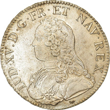 Munten, Frankrijk, Louis XV, Écu aux branches d'olivier, Ecu, 1727, Paris, ZF