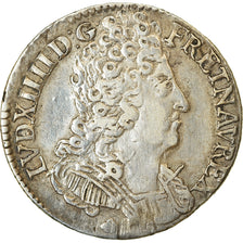 Monnaie, France, Louis XIV, 1/10 Écu aux 3 couronnes, 1/10 Ecu, 1715, Bordeaux