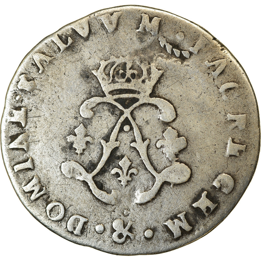 Moneta, Francja, Louis XIV, 4 Sols aux 2 L, 4 Sols 2 Deniers, 1692, Aix