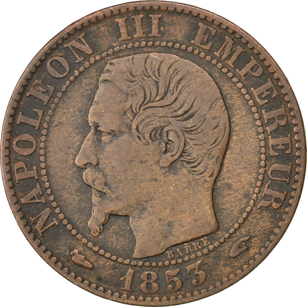 Coin, France, Napoleon III, Napoléon III, 5 Centimes, 1853, Paris, EF(40-45)
