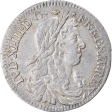 Moneda, Francia, Louis XIV, 1/12 Écu au buste juvénile, 1/12 ECU, 10 Sols