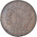 Moneta, STATI FRANCESI, ANTWERP, Napoleon I, 10 Centimes, 1814, Anvers, BB