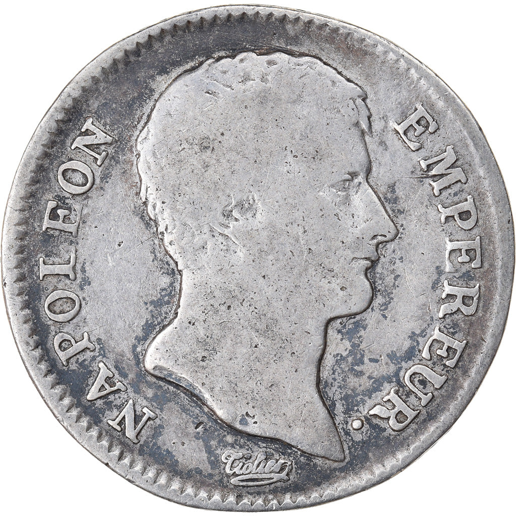 Monnaie, France, Napoléon I, Franc, 1806, Bayonne, TB, Argent, KM:672.6, Le