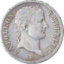 Monnaie, France, Napoléon I, Franc, 1812, Lyon, TTB, Argent, KM:692.5, Le