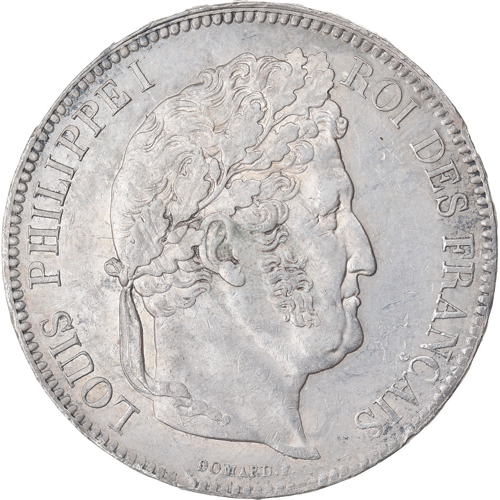 Monnaie, France, Louis-Philippe, 5 Francs, 1843, Lille, TTB, Argent