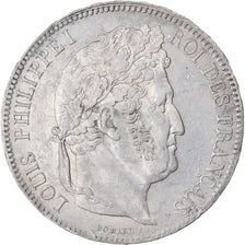 Monnaie, France, Louis-Philippe, 5 Francs, 1843, Lille, TTB, Argent